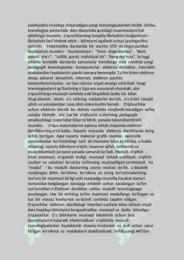 Boshlangʻich sinflarda masalalar yechishda taʼlim texnologiyalardan foydalanish 3