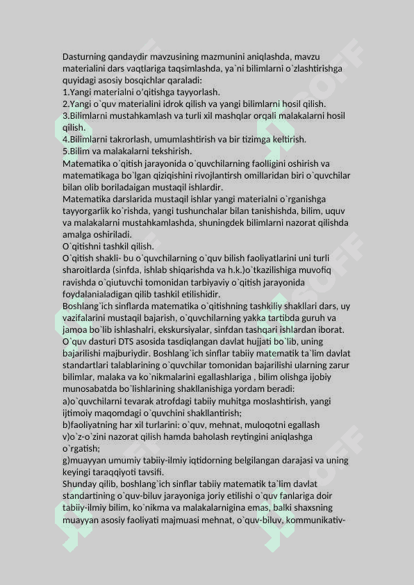 Boshlangʻich sinflarda masalalar yechishda taʼlim texnologiyalardan foydalanish 8
