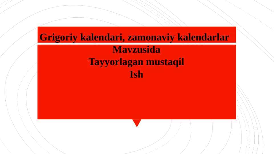 Grigoriy kalendari, zamonaviy kalendarlar