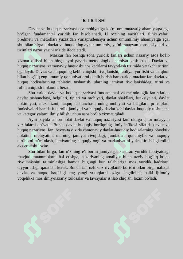 Huquq ustunligi va huquqiy tartibot 2