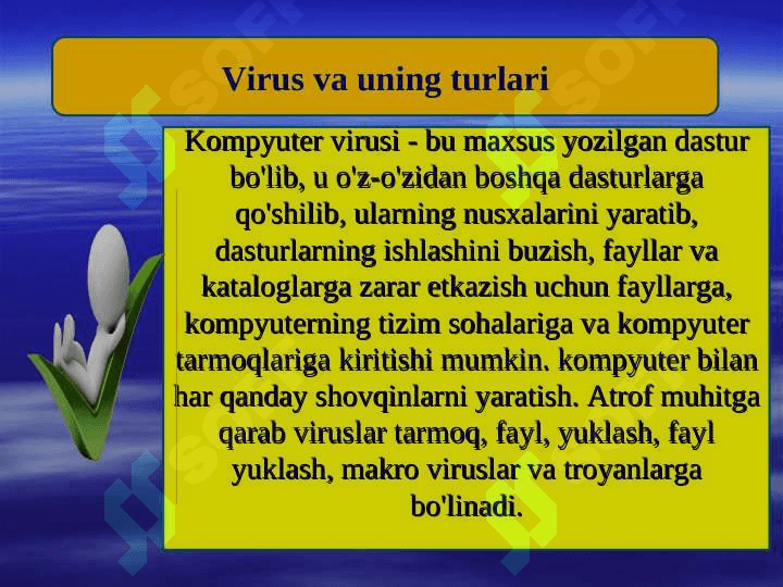 Fayllarni arxivlash va kompyuter viruslaridan himoyalanish 3
