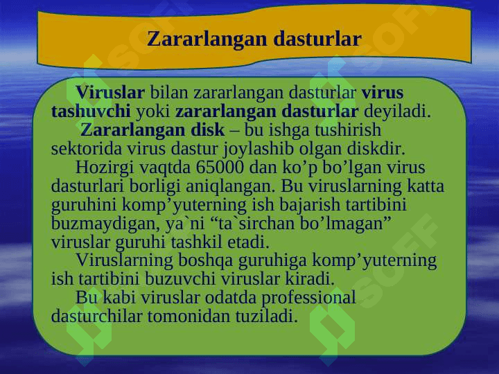 Fayllarni arxivlash va kompyuter viruslaridan himoyalanish 4