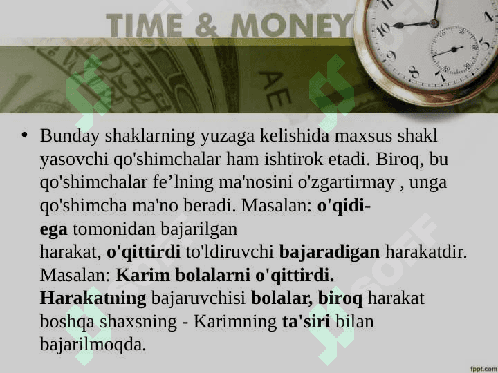 Fe’lning garammatik kategoriyalari 7