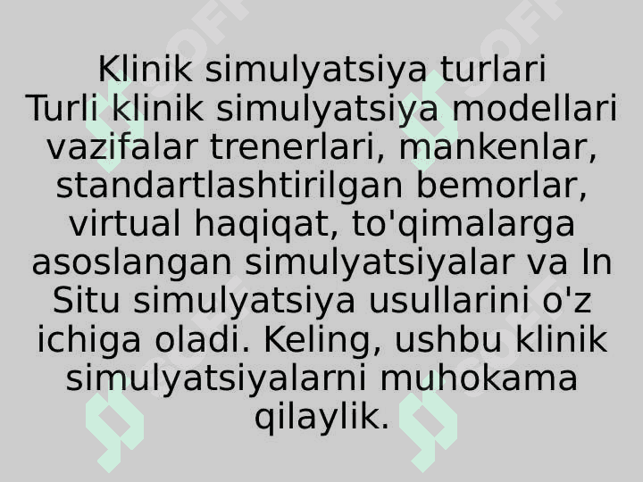 Simulatsiya tarixi va usullari 6