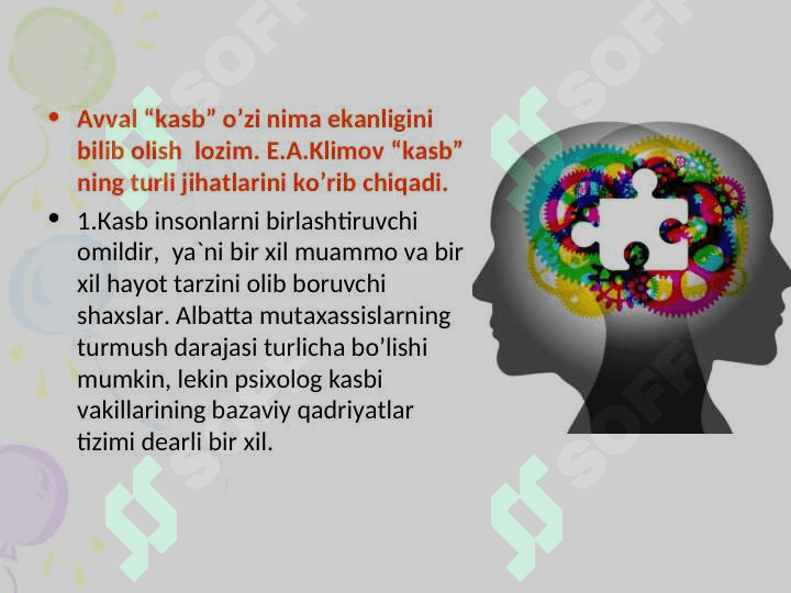 Psixolog mutaxassisligiga kirish 5