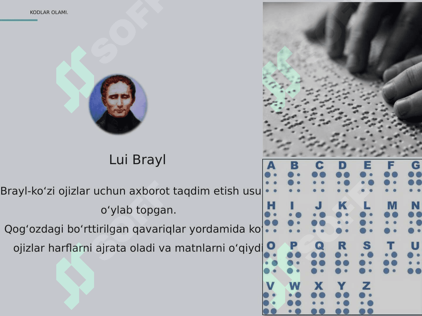 AXBOROTNI KODLASH Kodlar dunyosida axborotni kodlash usullari koordinatalar uslubi 5