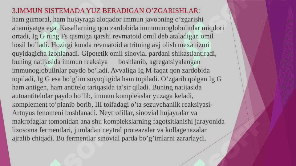Revmatoid artrid kasalligining zamonaviy davolash usullari 6