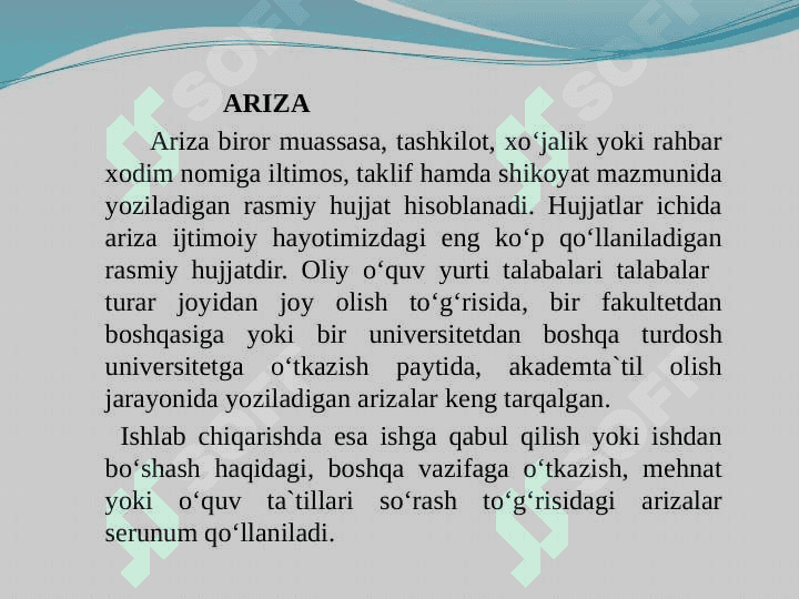 RASMIY ISH HUJJATLARINI HUSNIXAT BILAN YOZISH 3