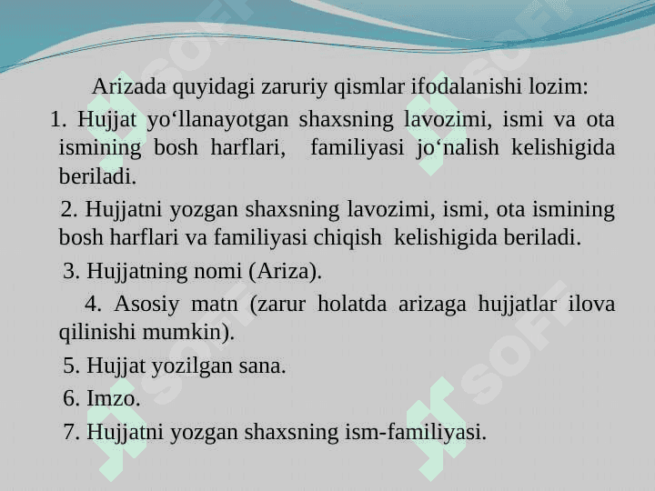 RASMIY ISH HUJJATLARINI HUSNIXAT BILAN YOZISH 4