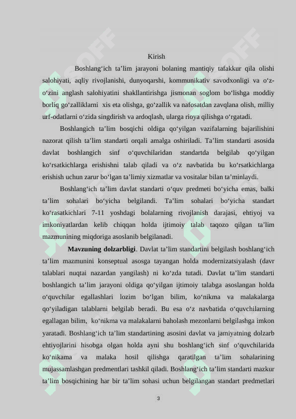 Boshlang‘ich 3-sinflarda matematikadan rasm, chizma, sxema shaklida berilgan topshiriqlar va ularni yechishga o‘rgatish metodikasi 3