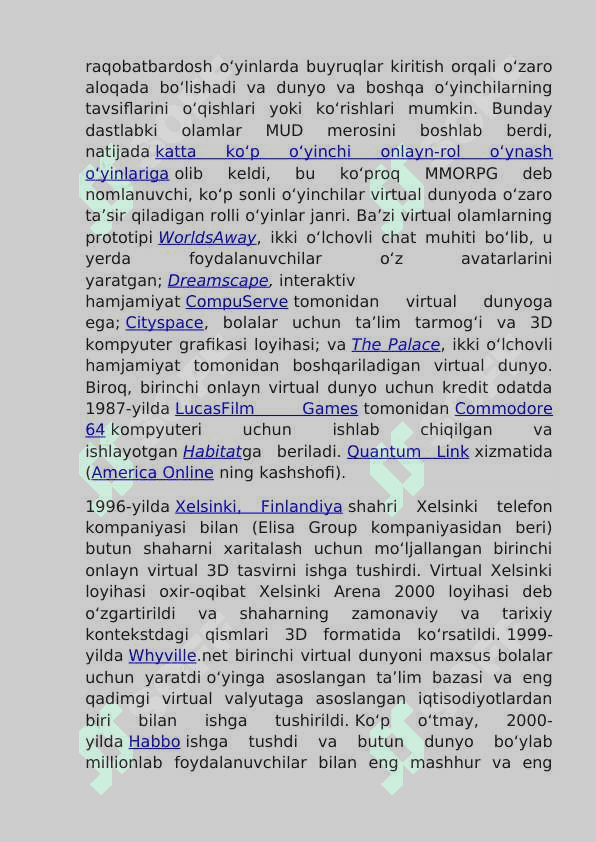 Virtual tutqunlik-Manqurtlik alomati 4