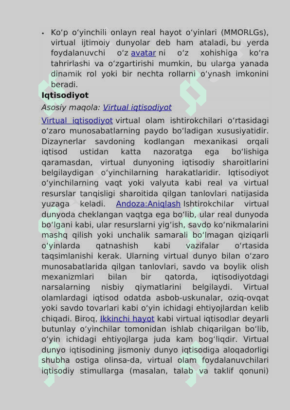 Virtual tutqunlik-Manqurtlik alomati 7