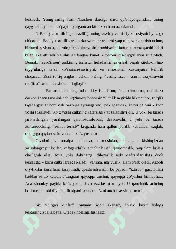 Badiiy  nutq  uslubi va uning tahlili 3