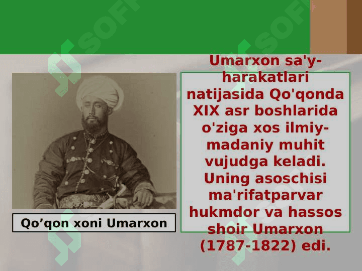 Qoqon xonligi madaniy hayoti 8 sinf ozbek 4