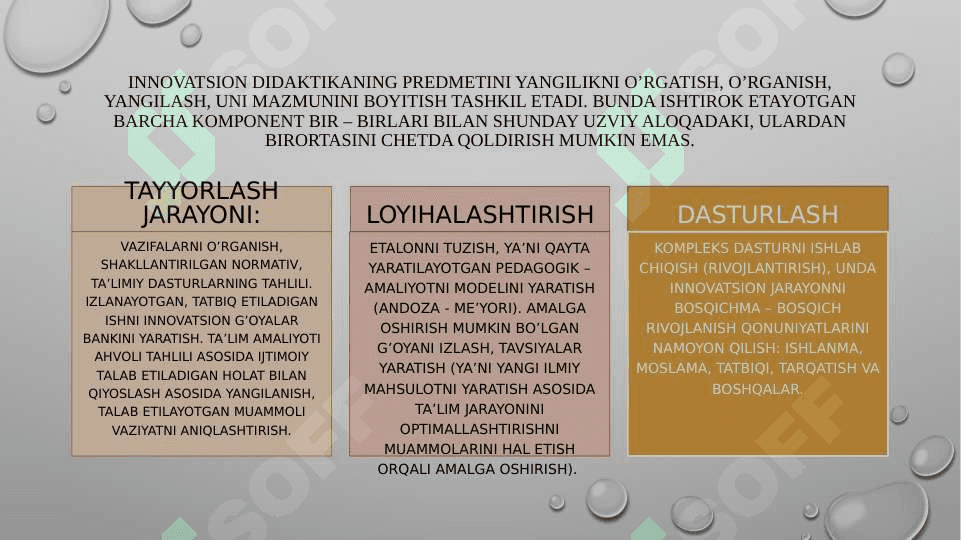 Ta’lim jarayoniga innovatsion texnologiyalarni joriy etish g’oyasining paydo bo’lishi va rivojlanishi. 4