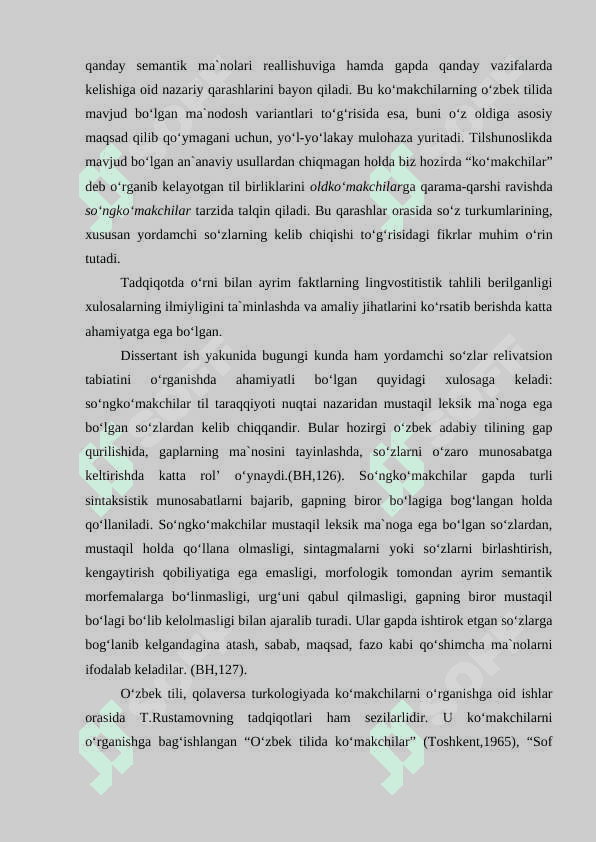 Yordami so‘zlar – ko‘makchilar bog‘lovchilar yuklamalar stilistikasi 5