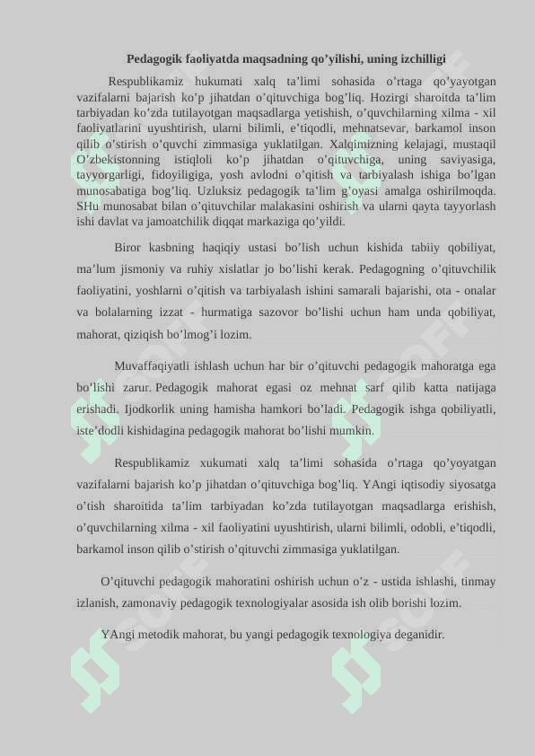 O'QUVCHILAR BILIM SIFATINI OSHIRISH 4