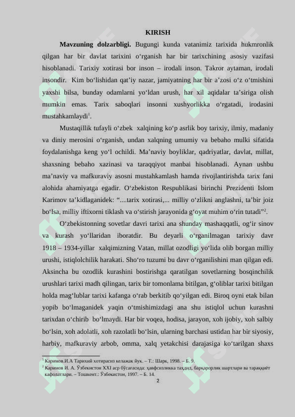 Milliy istiqlolchilik harakati tarixida Madaminbekning o’rni 2
