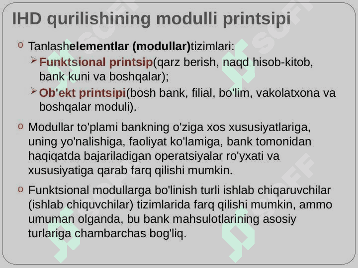 Bank axborot tizimlari 4
