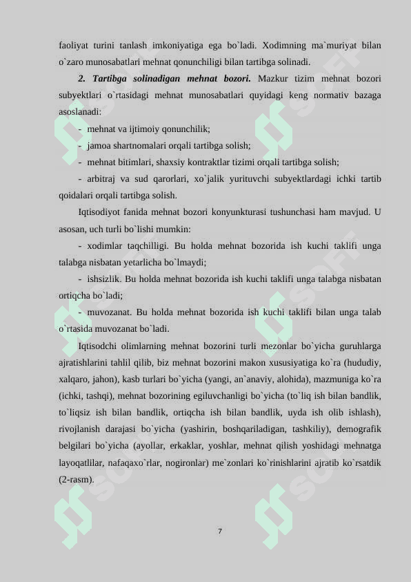 MUSTAQIL ISH 7