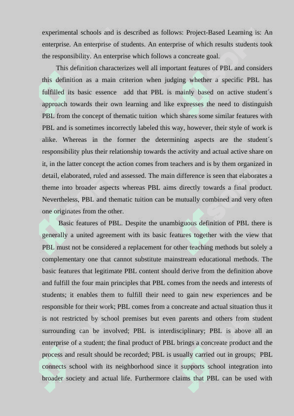 Project Based learning in English Language Teaching 5