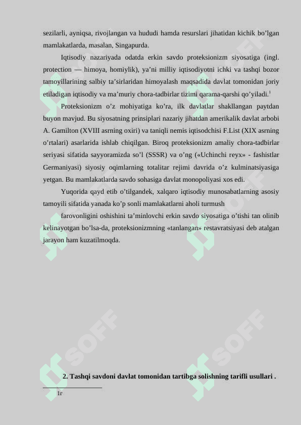 Bozorni davlat tomonidan tartibga solishni, maksimal va minimal narxlar. 4