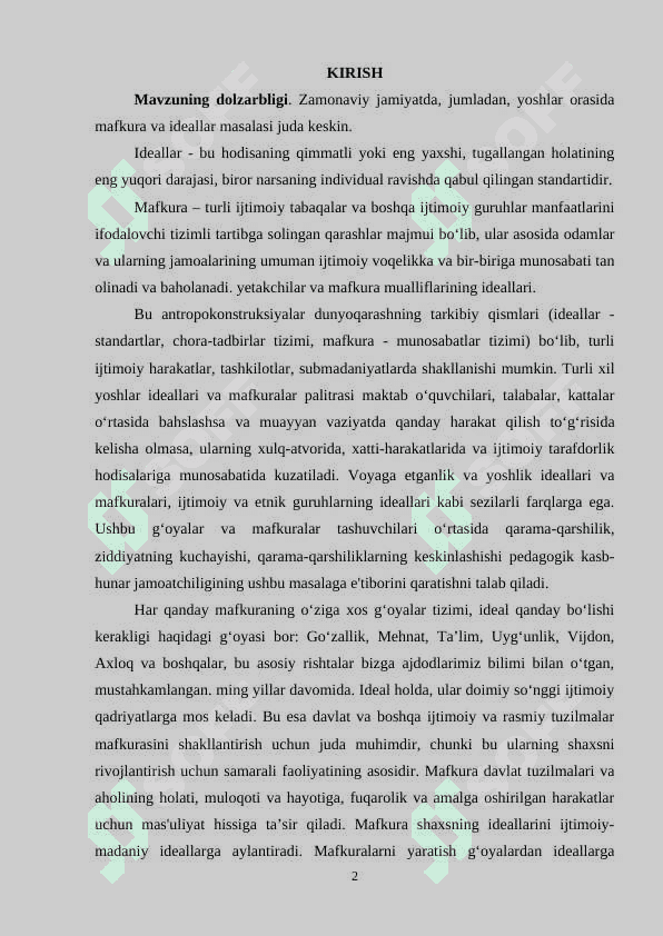 Dissertatsiya namuna 2