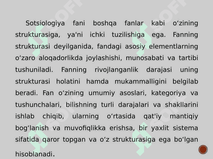 Sotsiologiyaning strukturasi shakillanishi 2