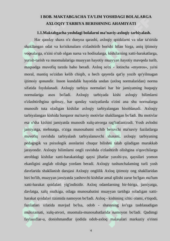 Maktabgacha ta’lim yoshidagi bolalarni axloqiy jihatdan tarbiyalash vazifasi amalga oshirish vositalari 4