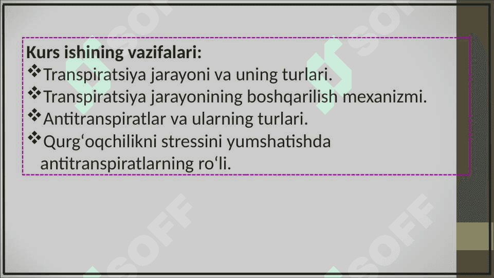 Antiranspirantlar va ularning xalq xo‘jaligida tutgan o‘rni 3