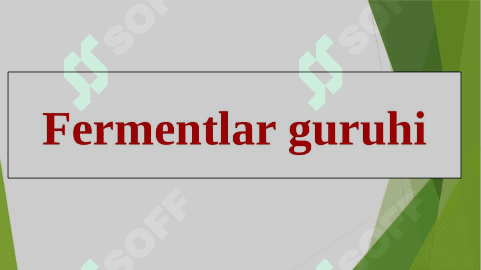 FERMENTLAR MUHANDISLIGI 8