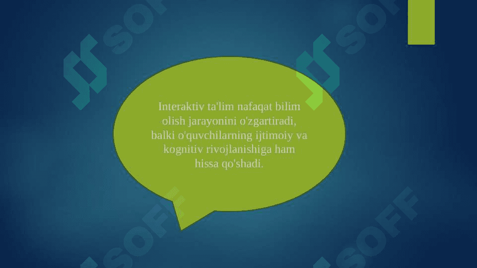 Interaktiv ta'lim va uning o'ziga xosliklari 6