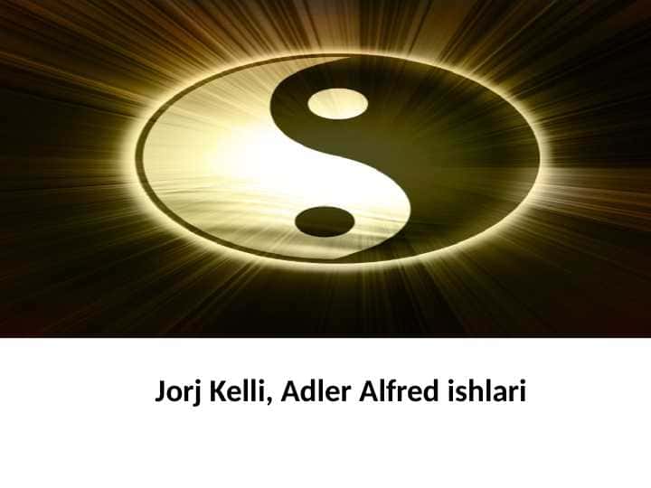 Jorj Kelli, Adler Alfred ishlari