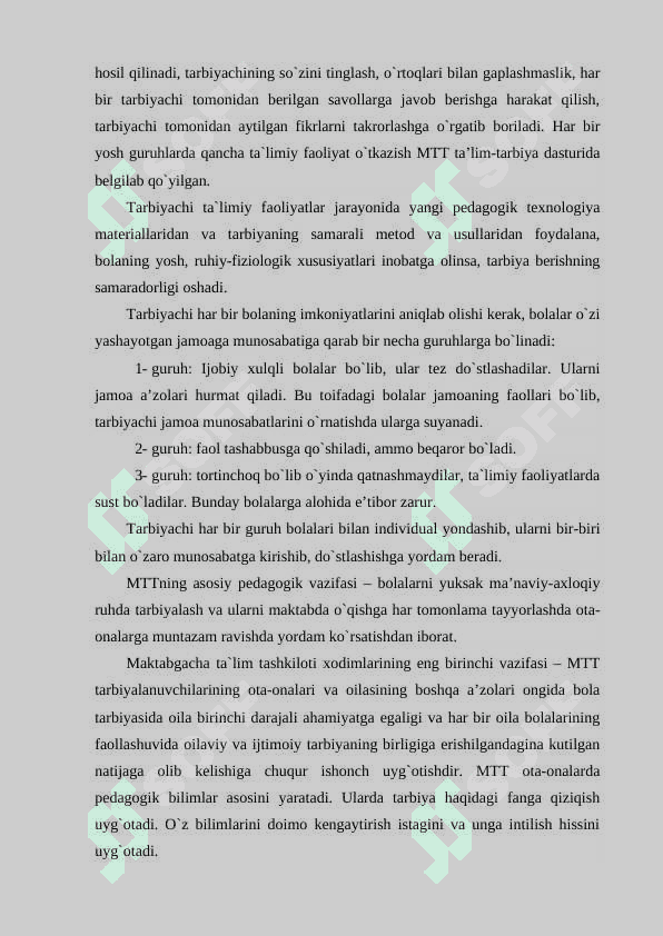 Maktabgacha ta'lim muassasasi, oila va maktab hamkorligi 4