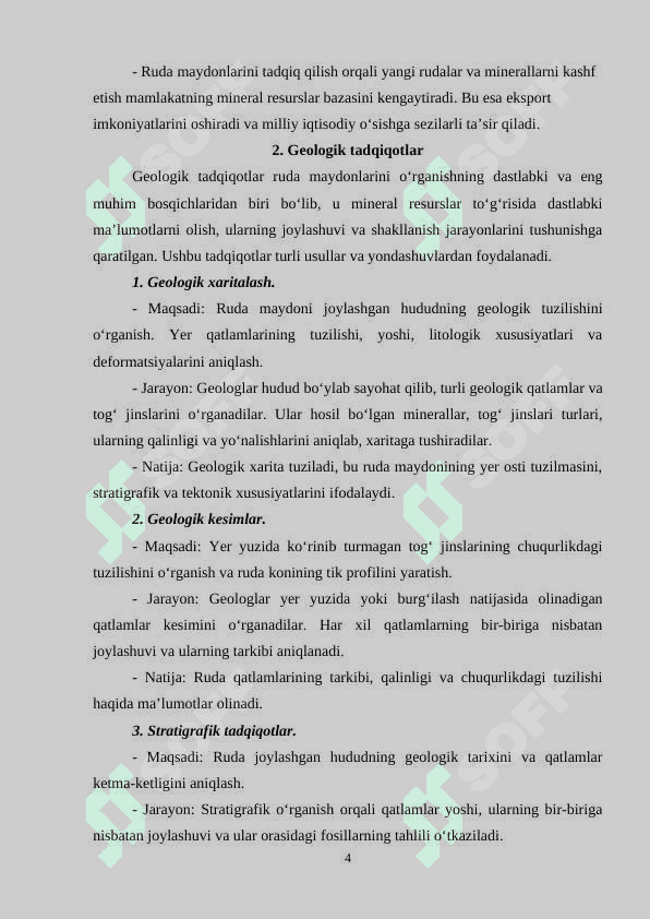 Ruda maydonlarining tadqiq qilish usullari 4