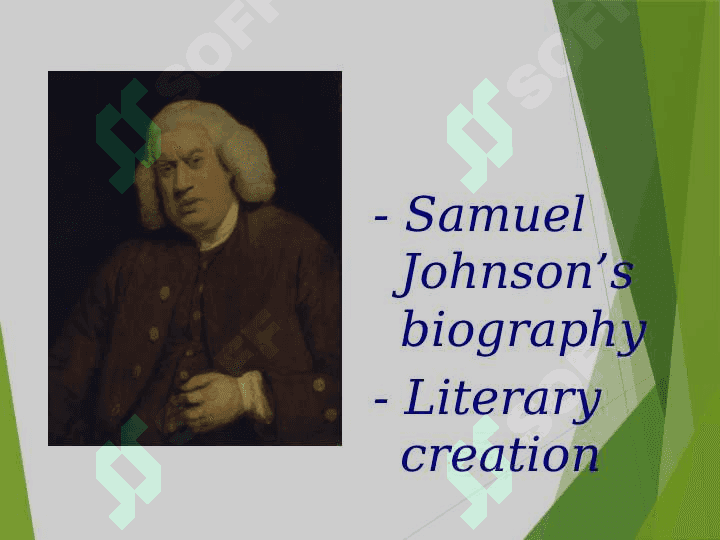 Samuel Johnson.. 2