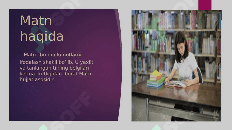 Akademik matn turlari 2