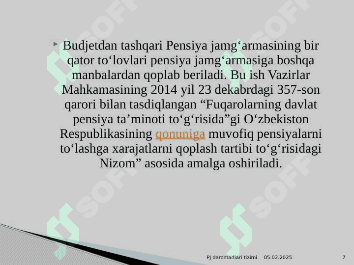 Pensiya jamgʻarmasi 7