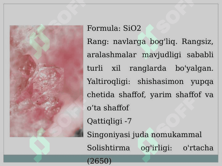 Kvarsit nima, ular qanday hosil bo‘ladi 3
