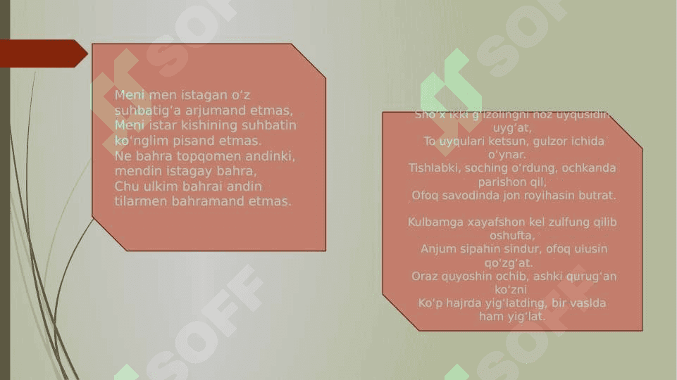 Maʼnaviy sanʼatlar 6