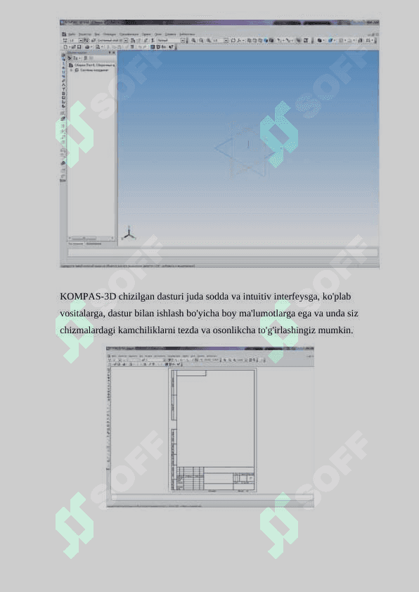 AUTO CAD Kompas dasturlarida chizmalarni taxrirlash 2