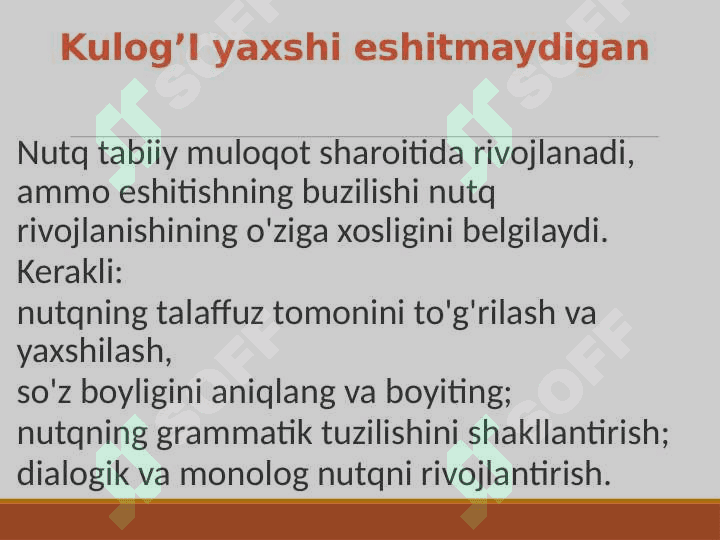 Kar bolalarni o’qitish jarayoni va metodlari 6