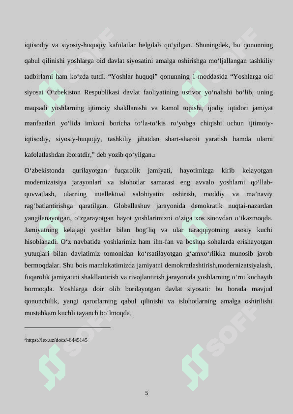 Yoshlarni ijtimoiy-pedagogik qo'llab-quvvatlash tizimi 5