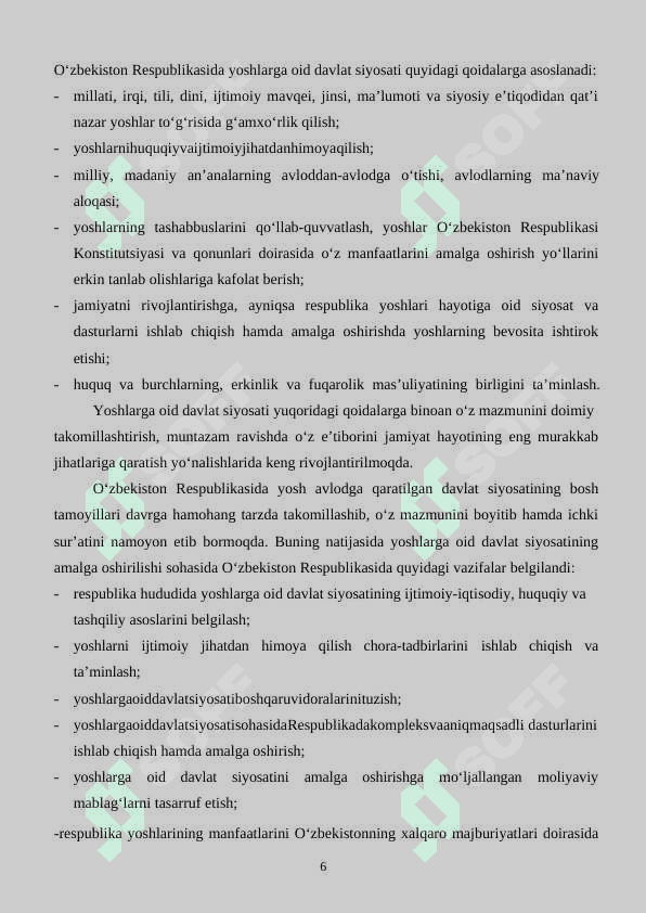 Yoshlarni ijtimoiy-pedagogik qo'llab-quvvatlash tizimi 6