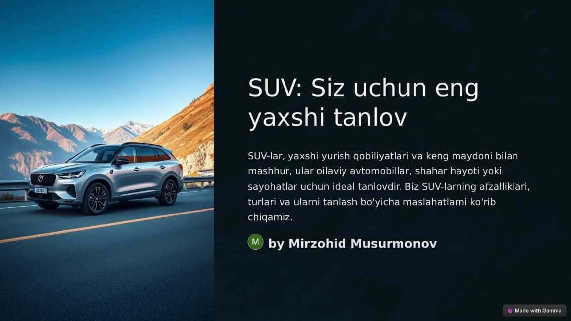SUV 1