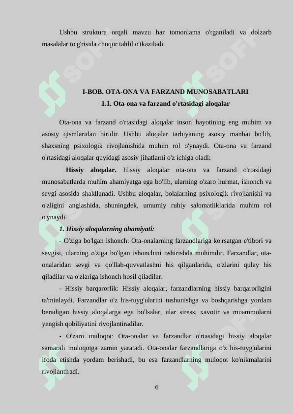 OTA-ONA VA FARZAND O'RTASIDAGI MUNOSABATLAR PSIXOKORREKSIYASI 6