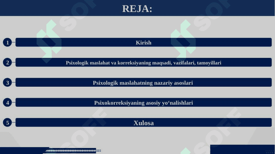 Psixologik maslahat va korreksiyaning maqsadi, vazifalari, tamoyillari va ularning amaliy psixologiya strukturasidagi oʻrni 2