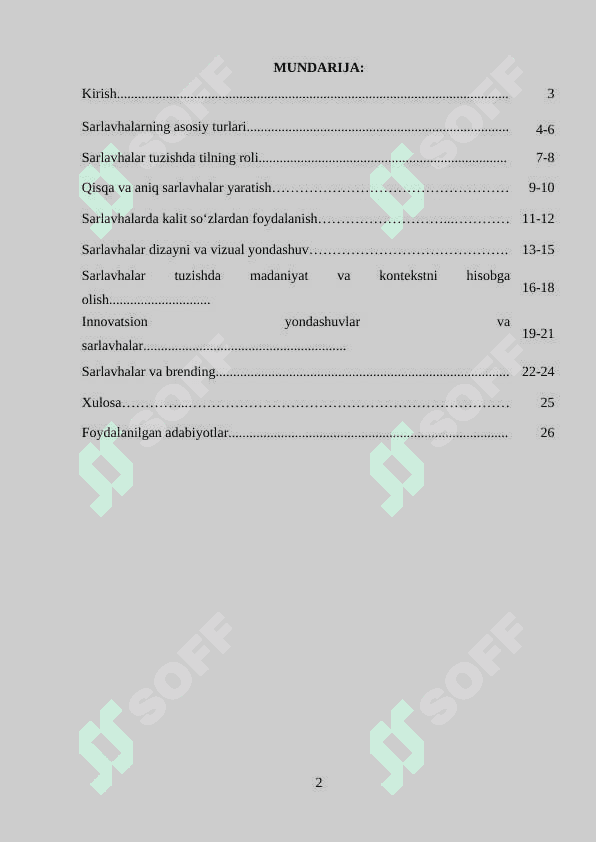 Taqdimotda kopiyalashtirish sarlavhalar. Sarlavhalar tuzish amaliyoti. 2