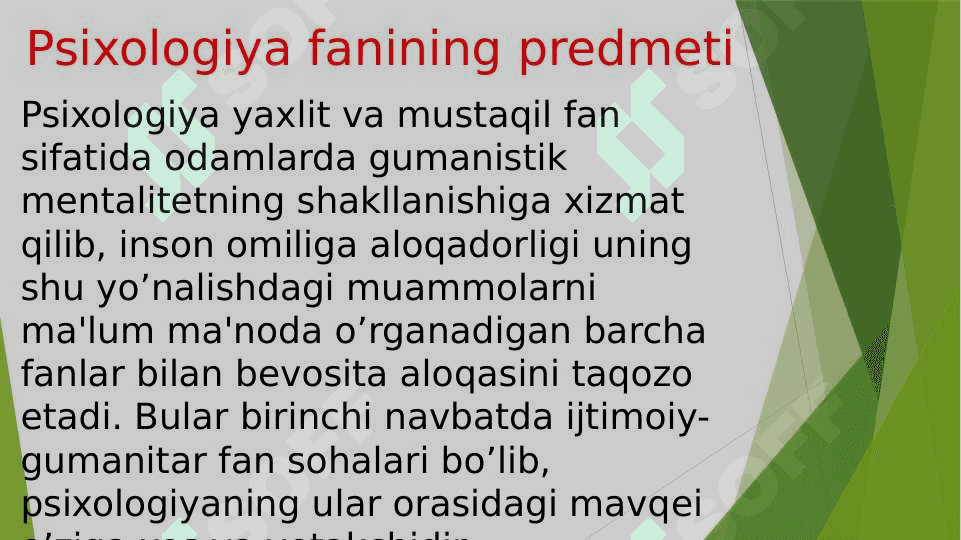 Psixologiya fanining predmeti va rivojlanishi 3