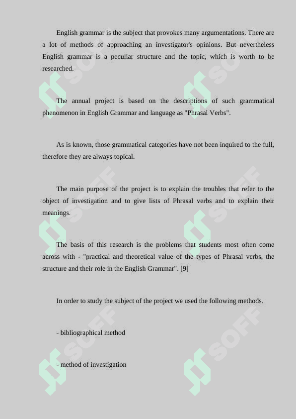 Simple and compound verbs 2
